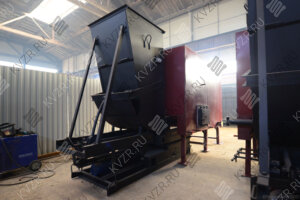 Котел 1.16 МВт с топкой ТШПМ