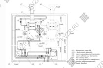 Схема подключения и монтажа водогрейного промышленного котла 700 кВт на естественной тяге