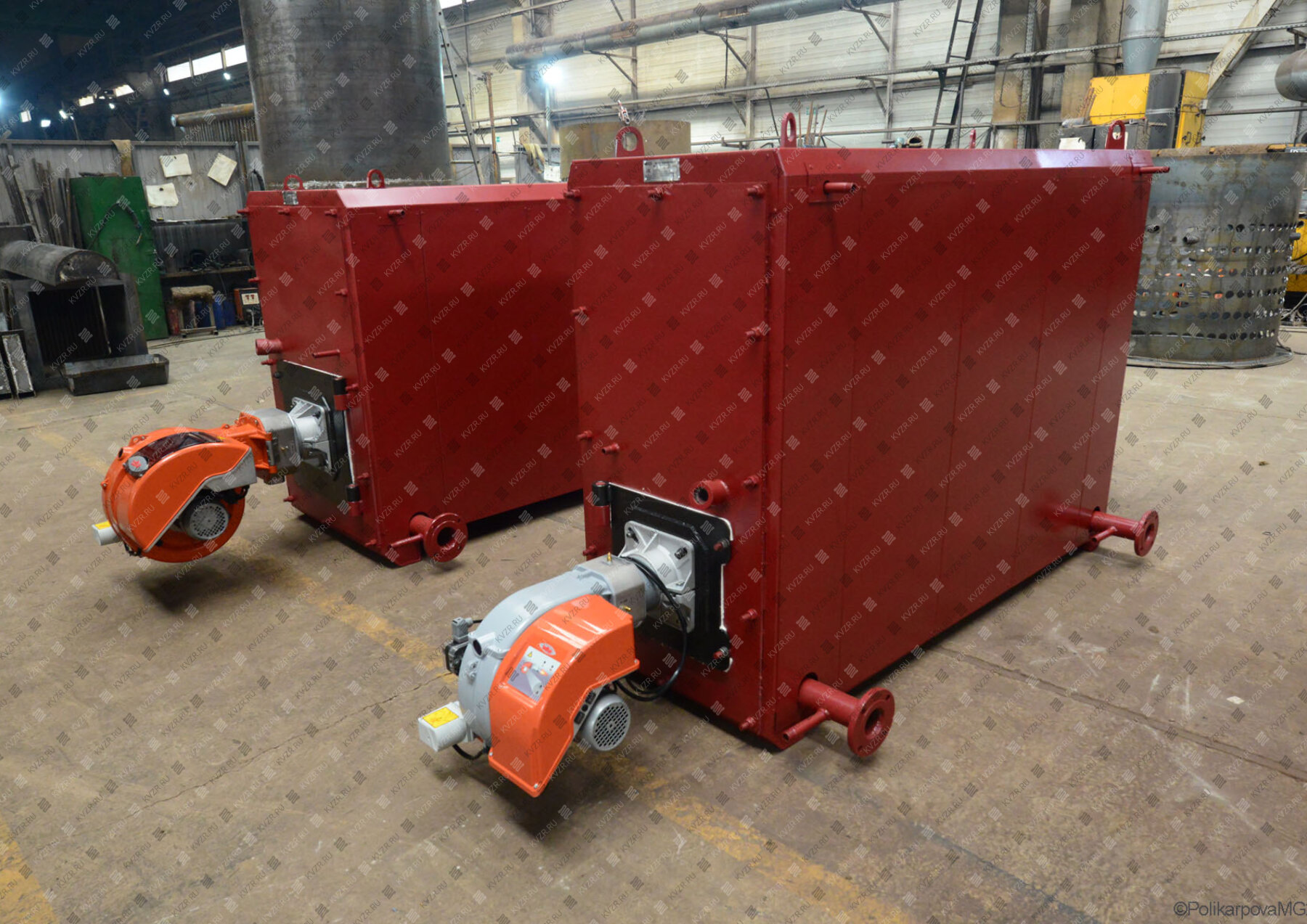 Котлы водогрейные газовые КВа