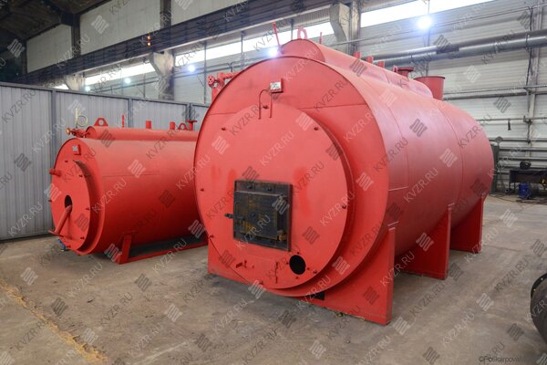 Паровой угольный котел 1200 кг 130 С