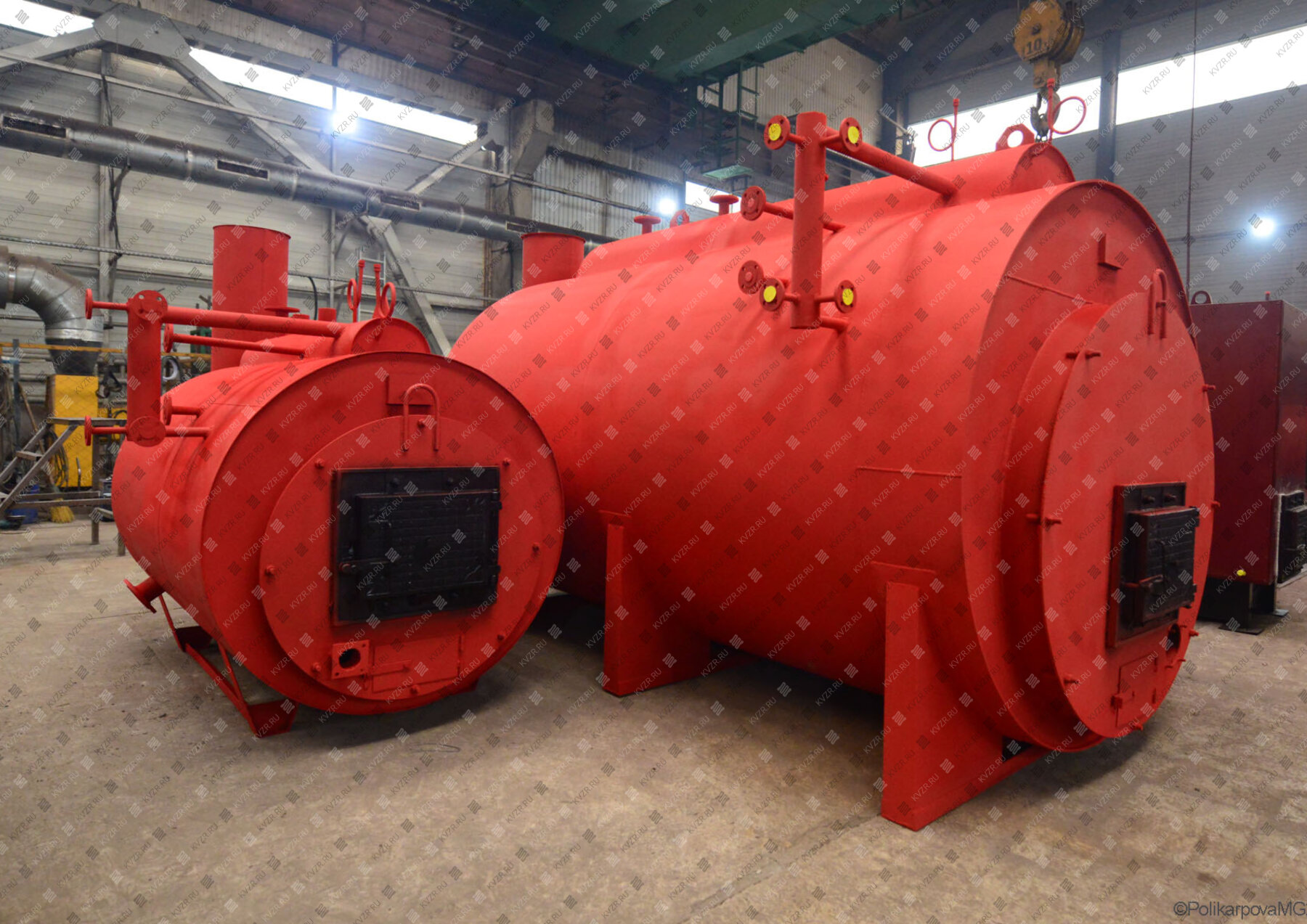 Твердотопливный парогенератор